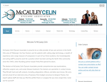 Tablet Screenshot of mccauleycelin.com